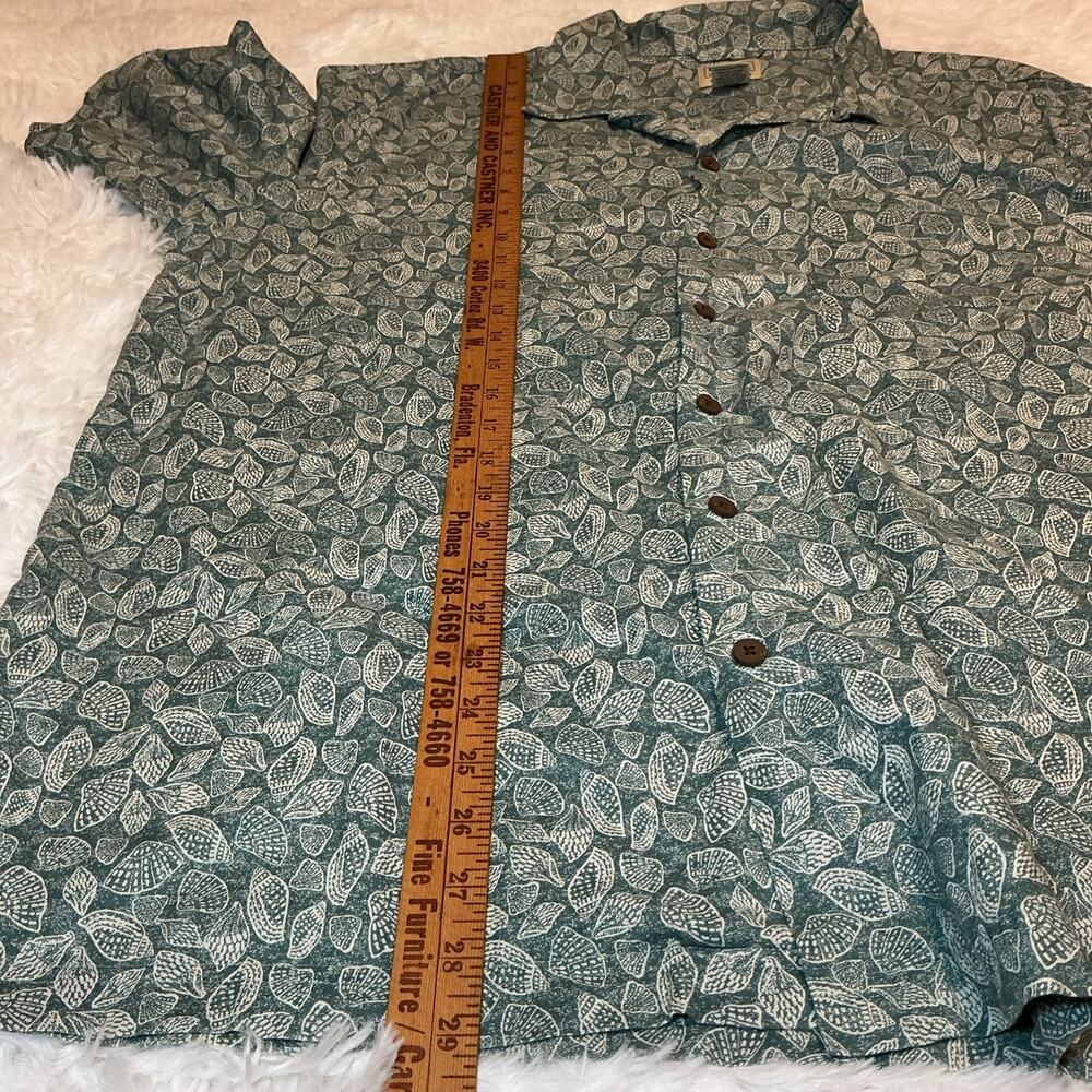 LL Bean Traditional Fit Men’s Xl Reg Button Down Short Sleeve 100% Cotton Shirt - Picture 4 of 8